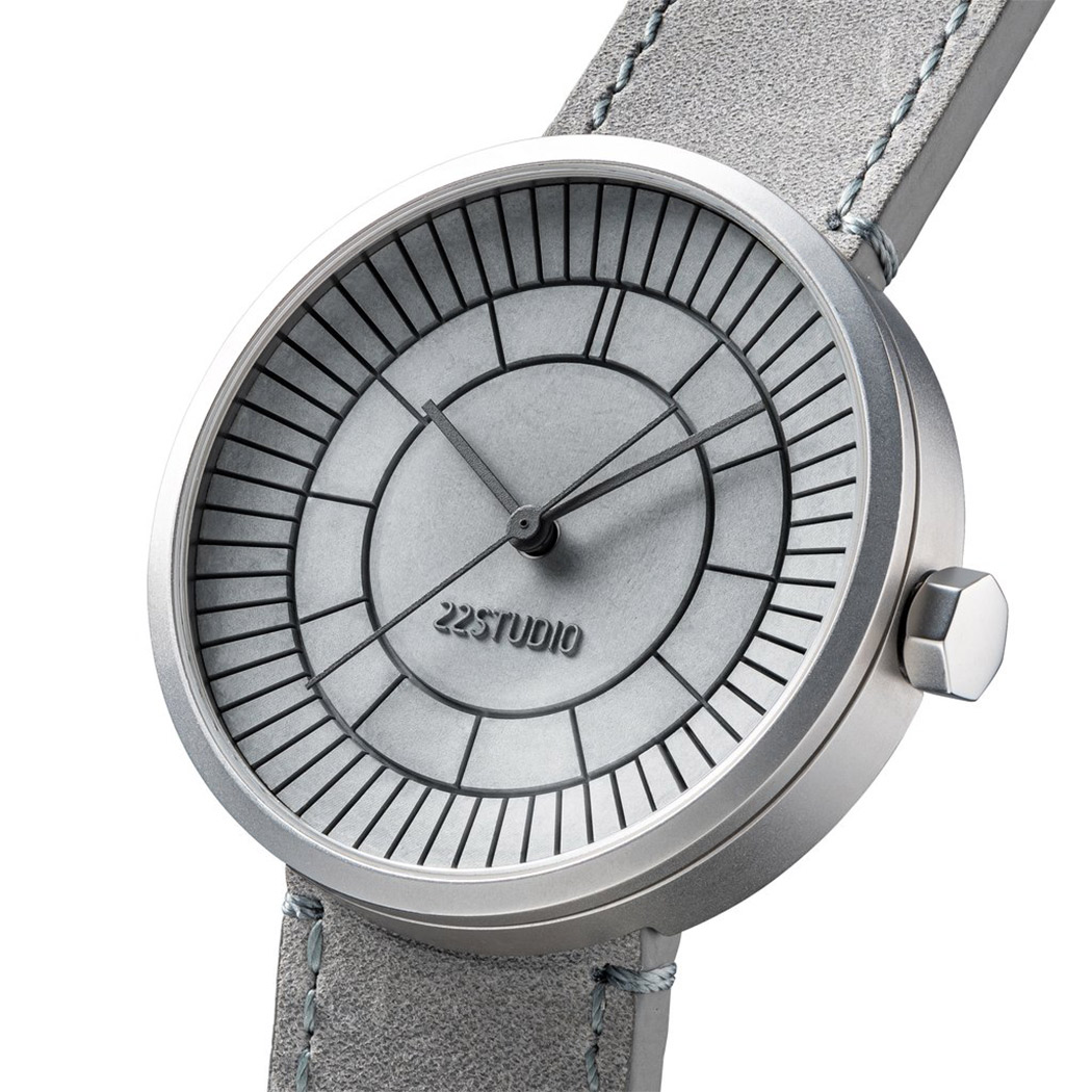 Wrist watch，Concrete Sector，Inspiration from architecture and urban life，