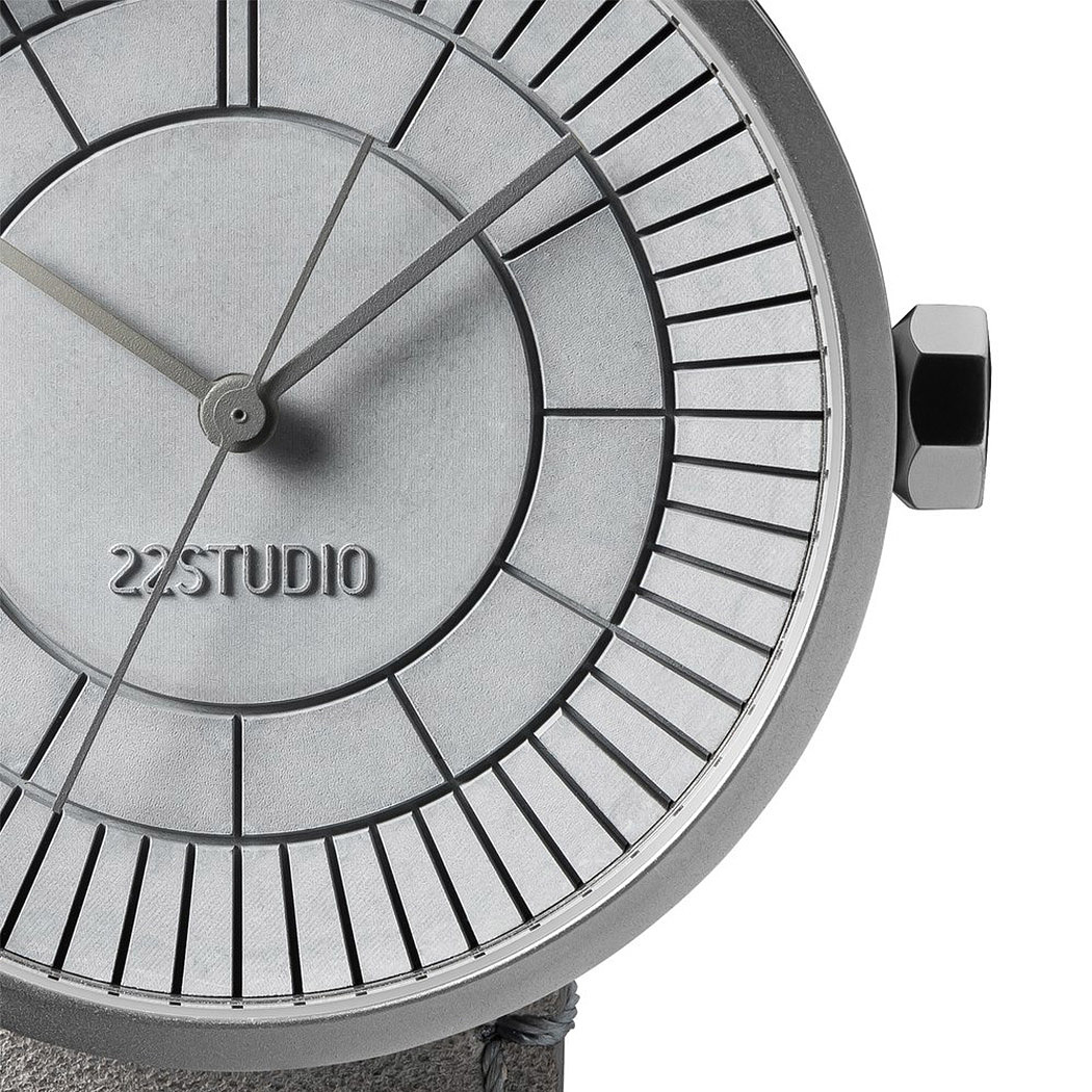 Wrist watch，Concrete Sector，Inspiration from architecture and urban life，