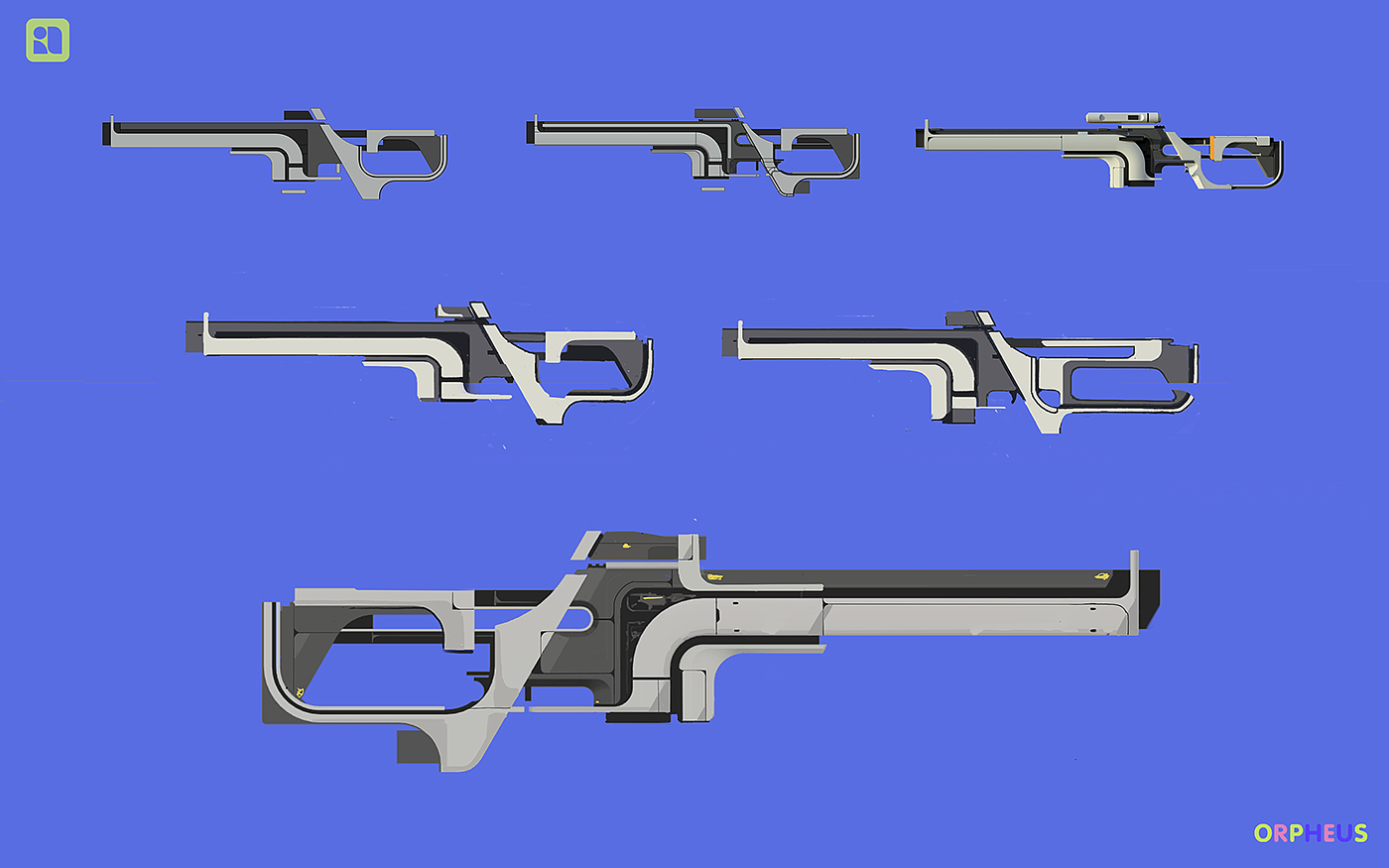 3d，keyboard，Rifle，sniper rifle，