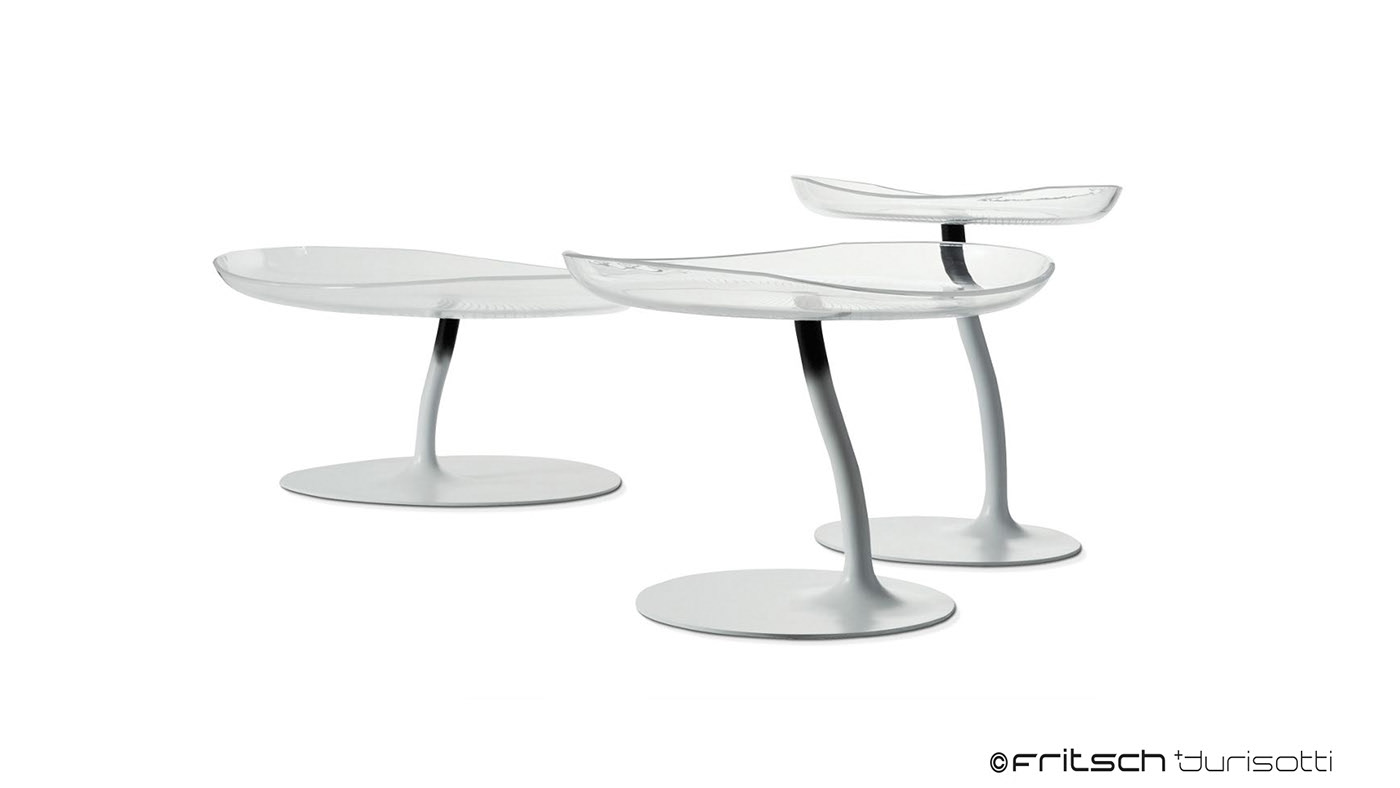 tea table，Painted steel，Thermoforming，