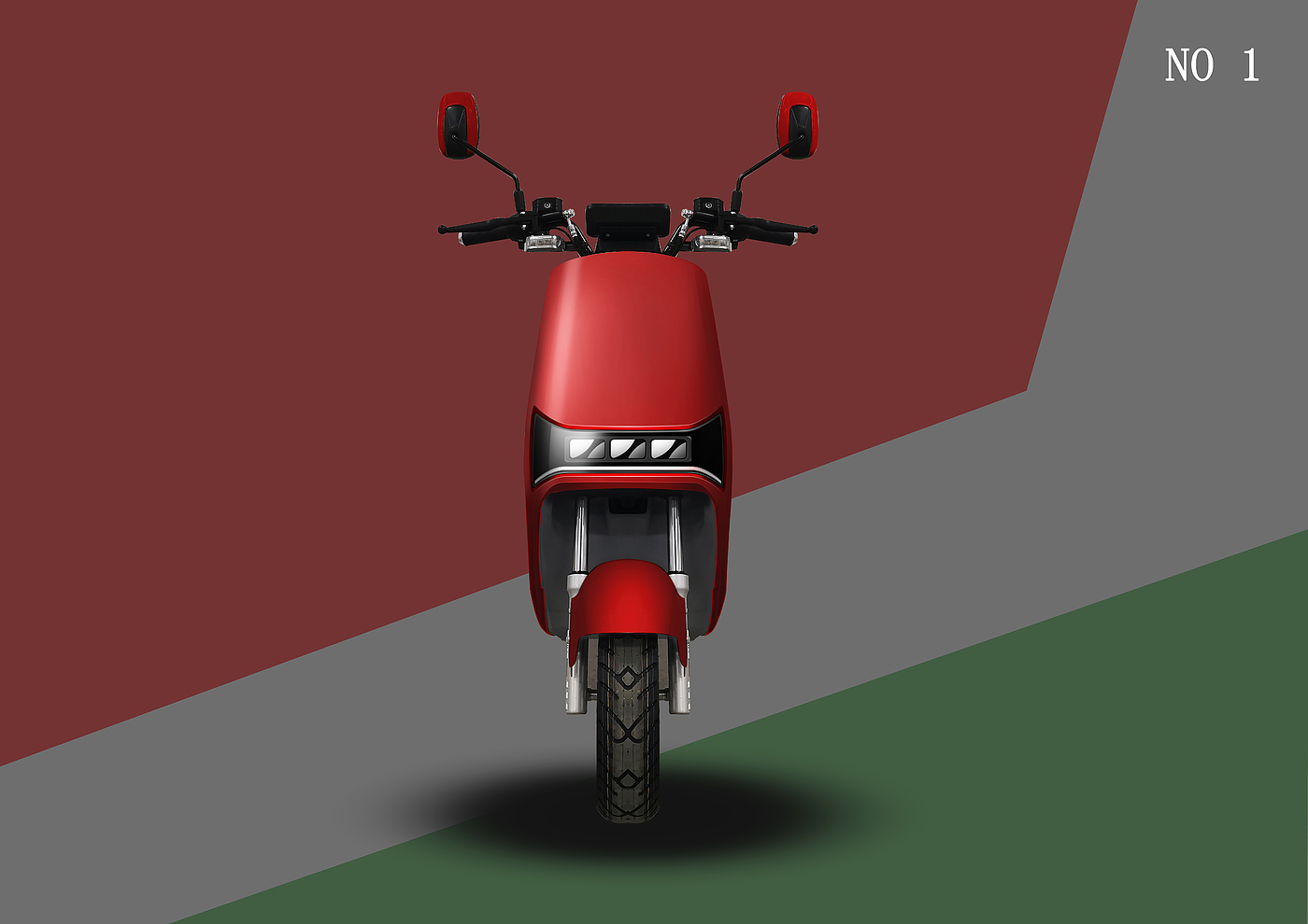 Front panel design，