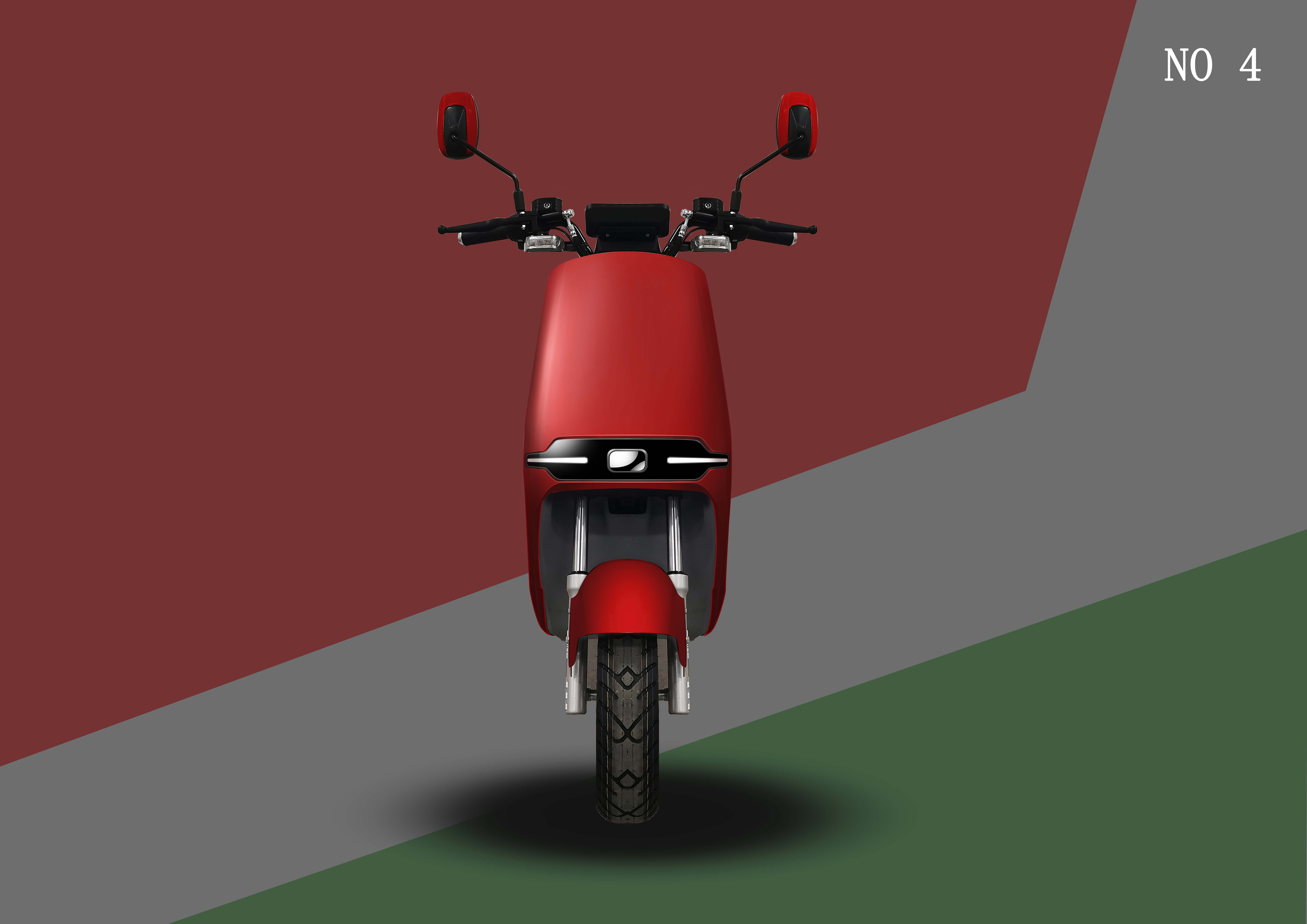 Front panel design，