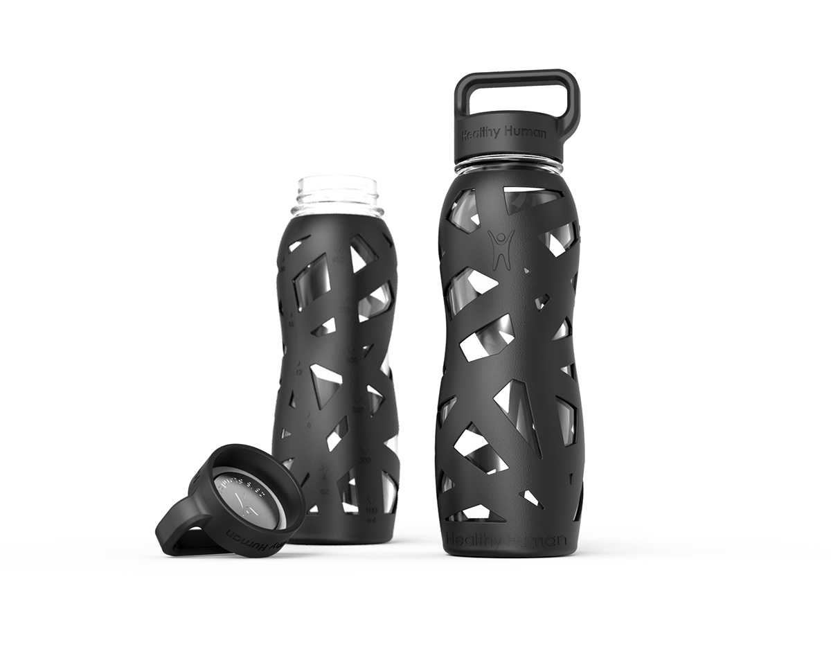 healthy，human，Brand design，Glass material，Beverage bottle，