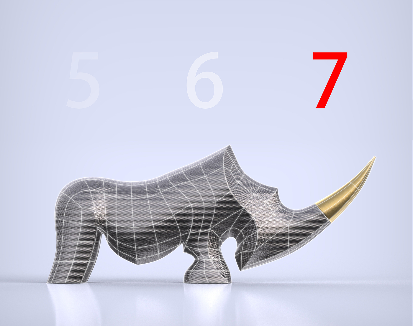 rhinoceros，rhino，keyshot，subset，modeling，