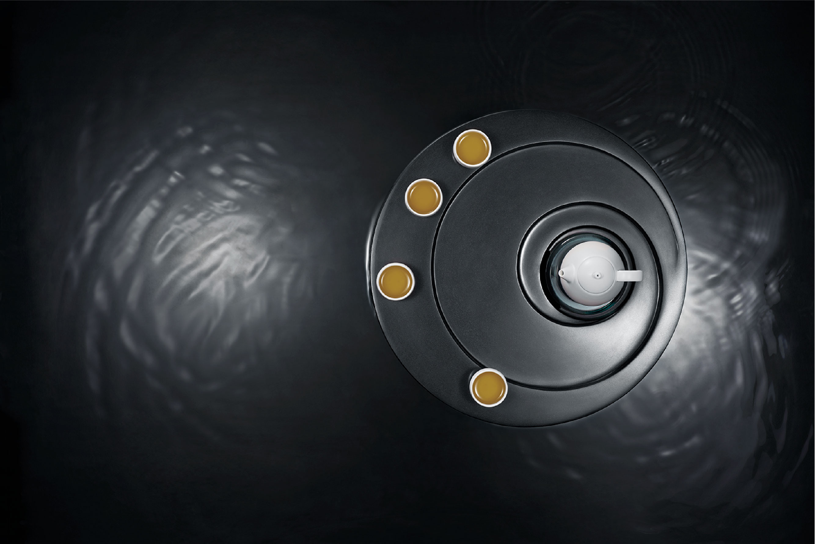 Cultural creation，Original design，Creative culture，Aesthetic home，Wujinshi tea tray，Tea life，Interesting design，Explore lifestyle，