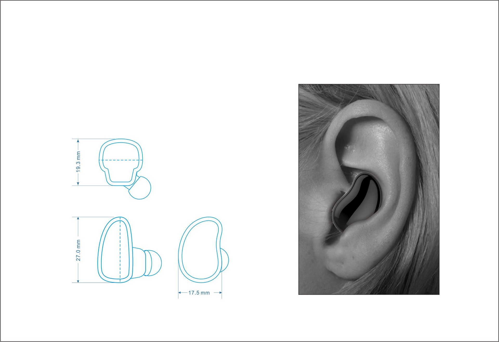 Portable，fashion，TWS stereo headset，Integrated into headphones，