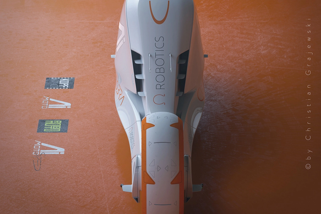 Cobra RoboMoto，Electric motorcycle，Virtual racing design，