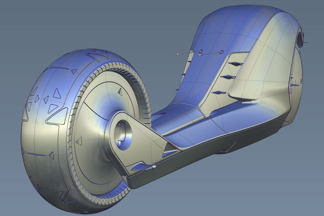 Cobra RoboMoto，Electric motorcycle，Virtual racing design，