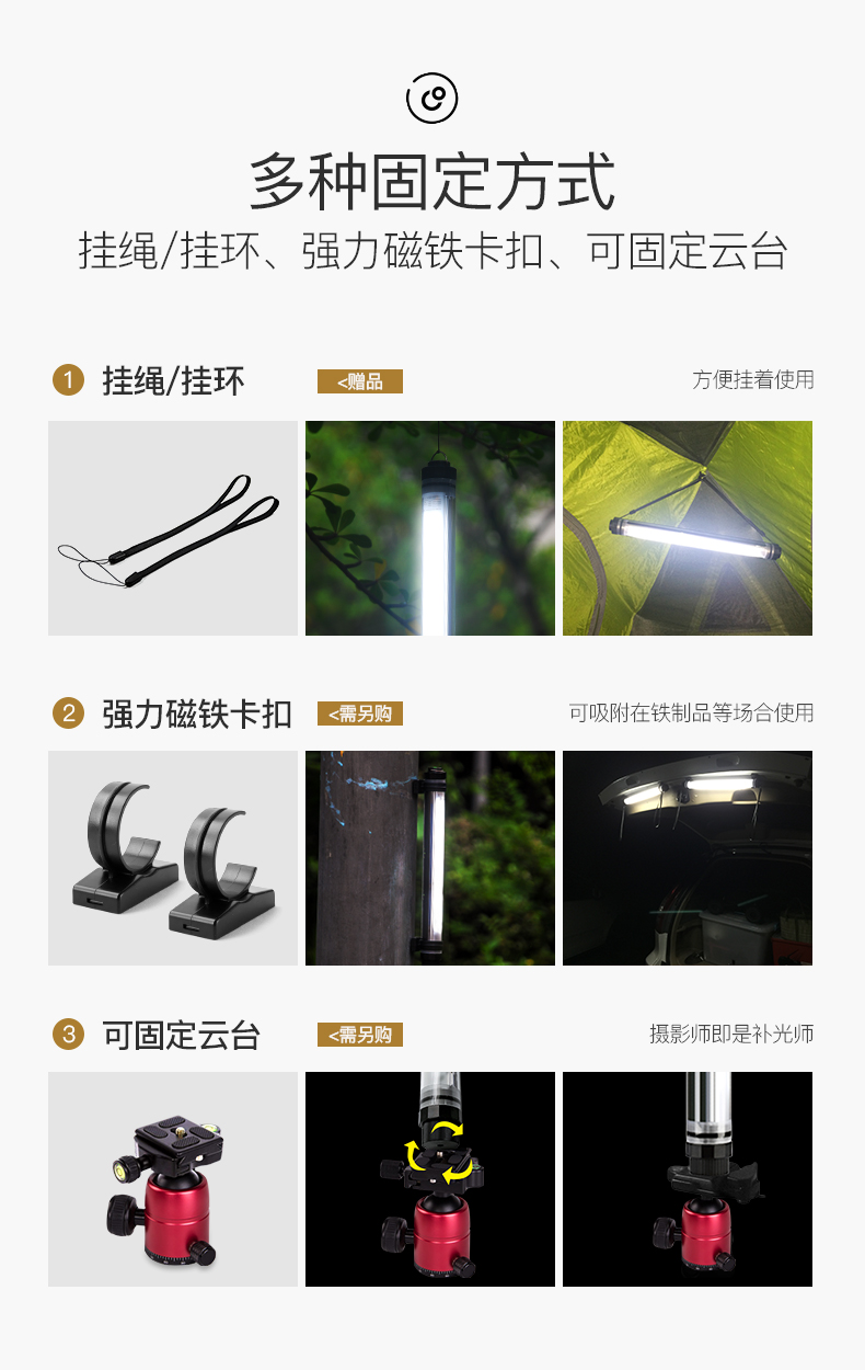 Photographic lamp，Photographic fill light，Camera Equipment，Led fill light，Waterproof fill light，Hand held light rod，