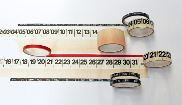adhesive tape，diy，calendar，Note，