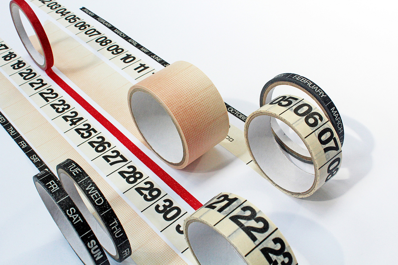 adhesive tape，diy，calendar，Note，