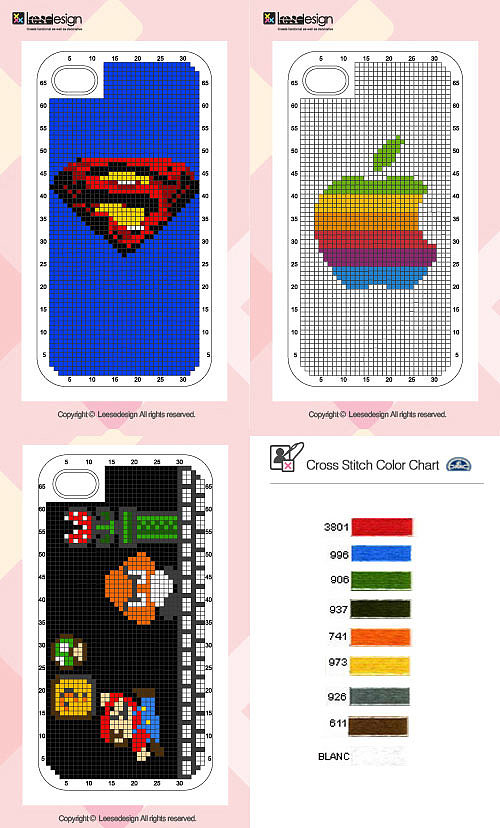 diy，Cross stitch，Mobile phone shell，Do it，Creative interest，