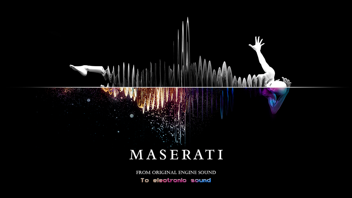 automobile，Maserati，concept，sketch，Electric，