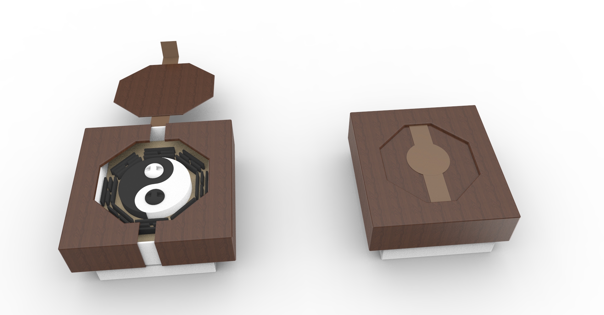 Tea box，packing box，Gossip，Taoism，