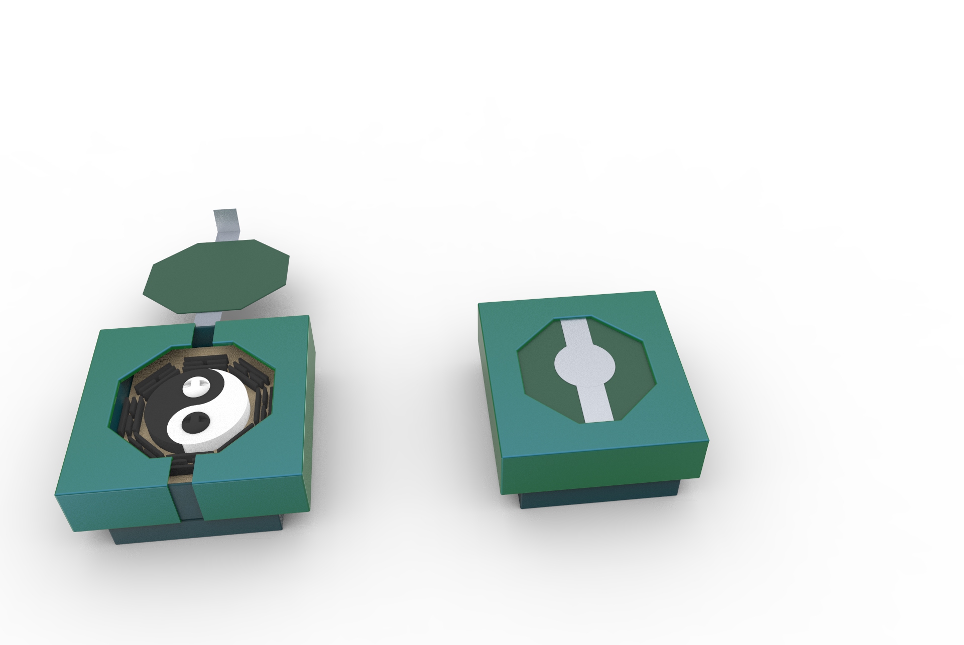 Tea box，packing box，Gossip，Taoism，