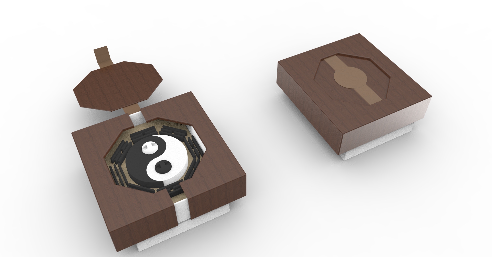 Tea box，packing box，Gossip，Taoism，