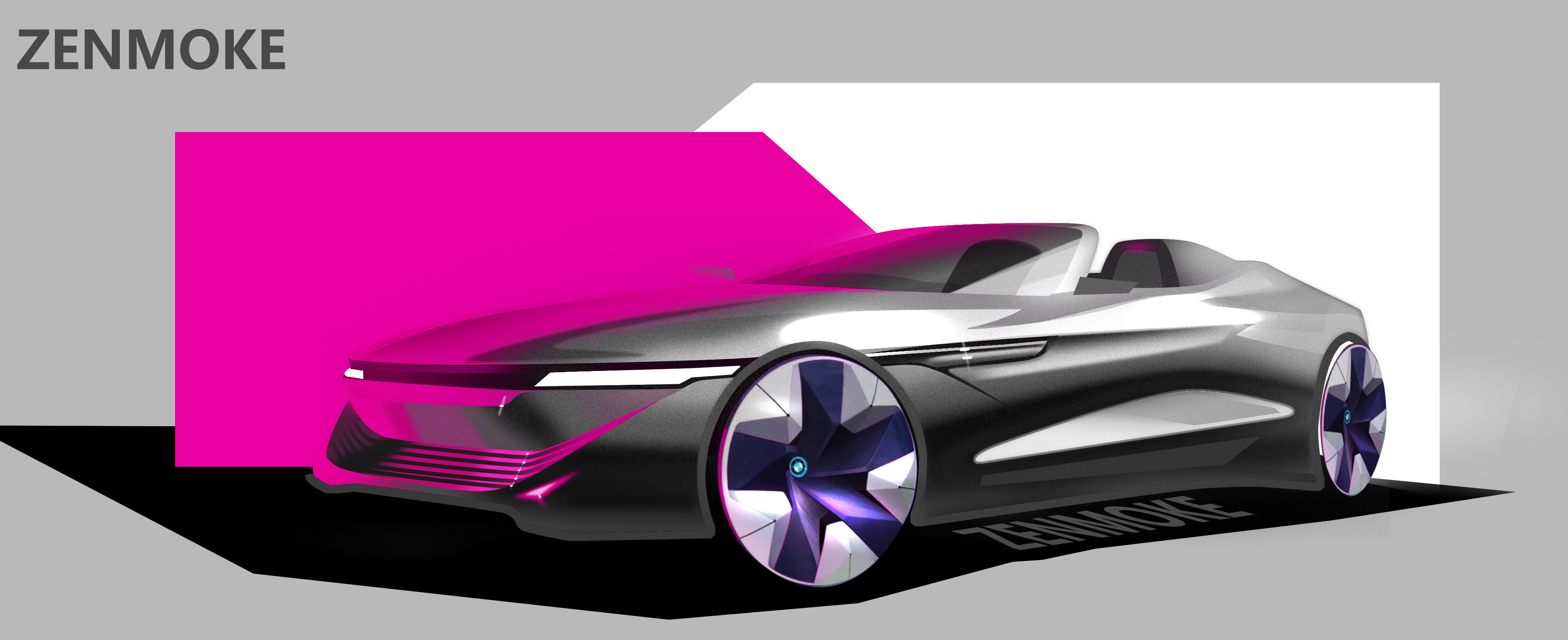 ps，Digital plate，Design renderings，Hand drawn，