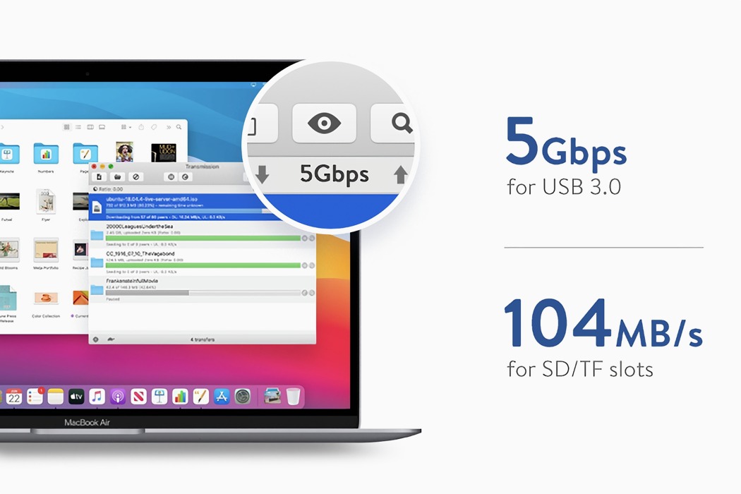 UGREEN，Computer stand，fold，Adjustable，Hub，