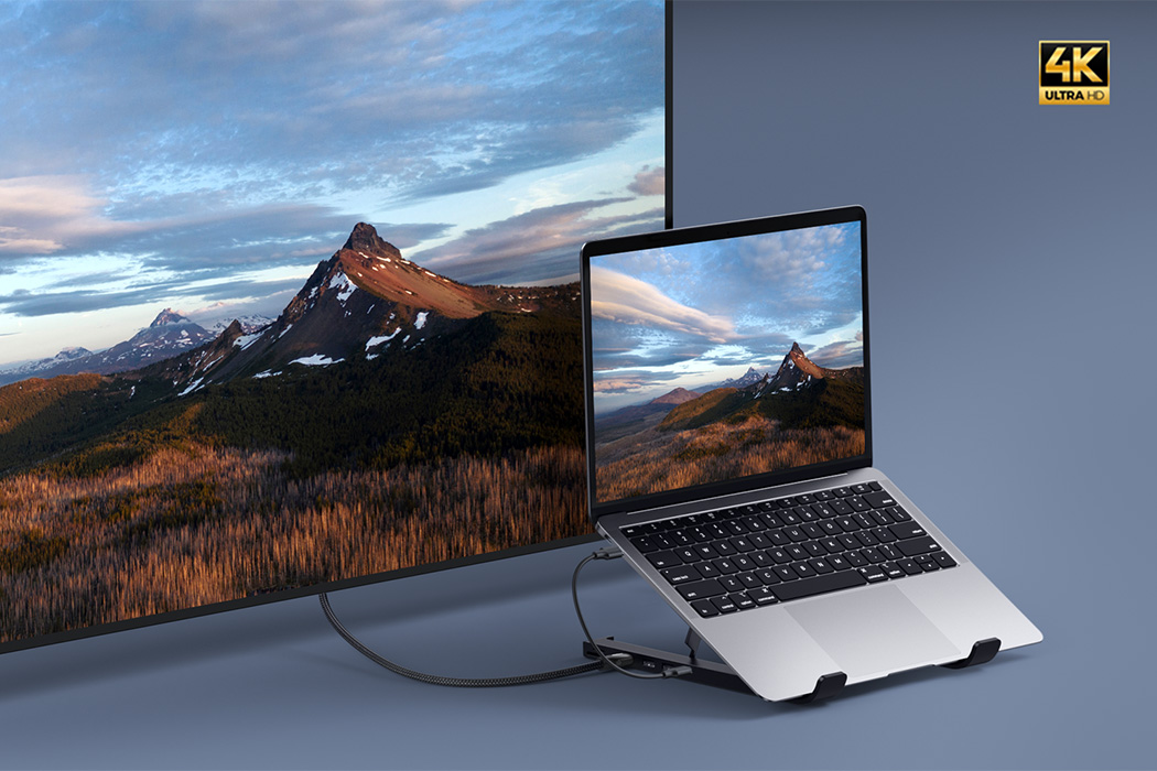 UGREEN，Computer stand，fold，Adjustable，Hub，