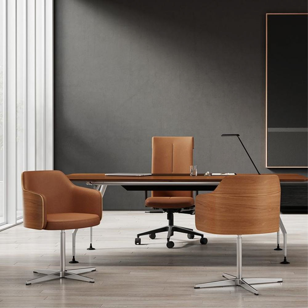 chair，Swivel chair，to work in an office，