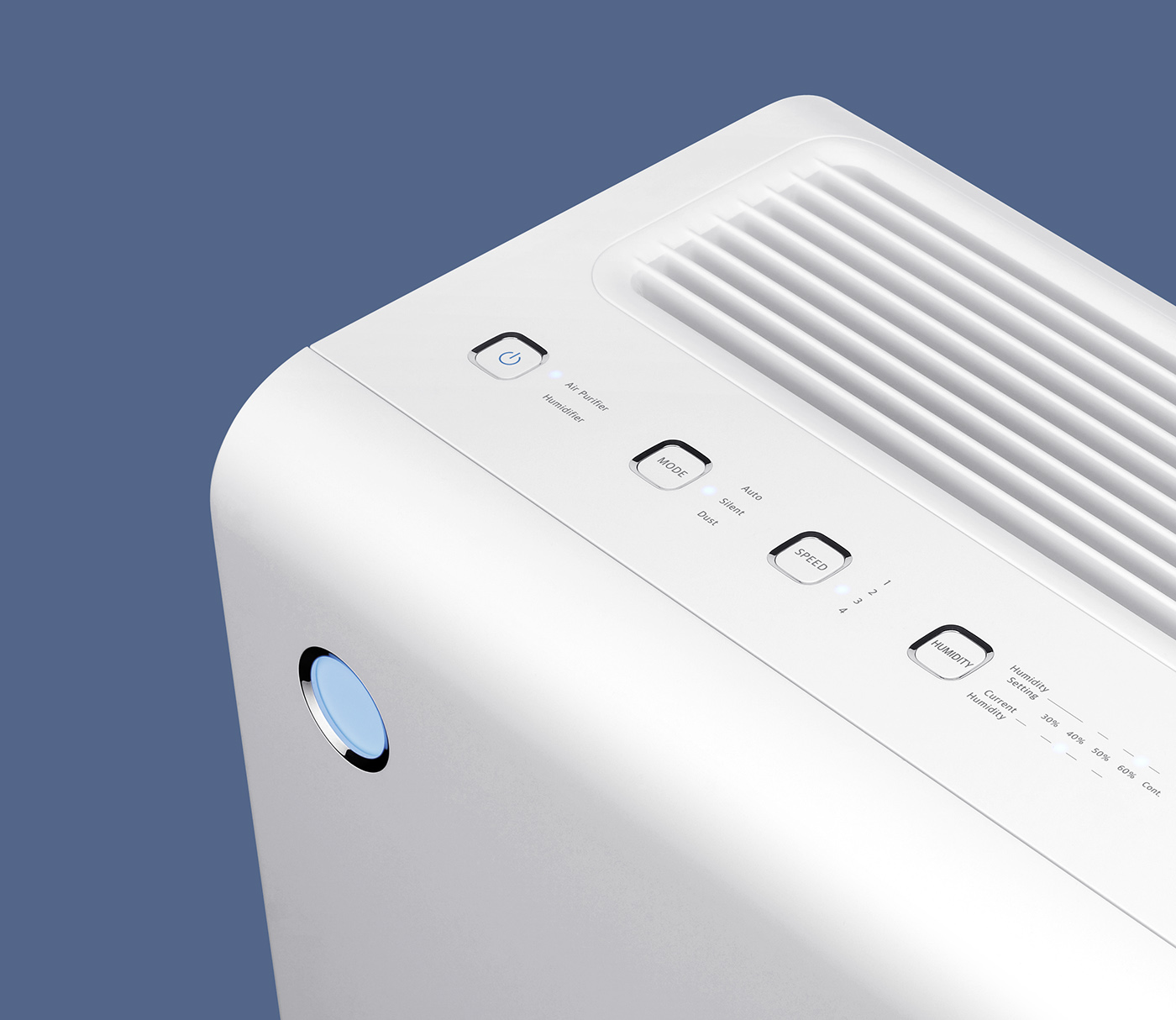 qbo，air cleaner，Signal lamp，white，air quality，a sensor，