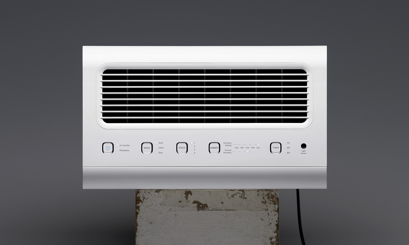 qbo，air cleaner，Signal lamp，white，air quality，a sensor，