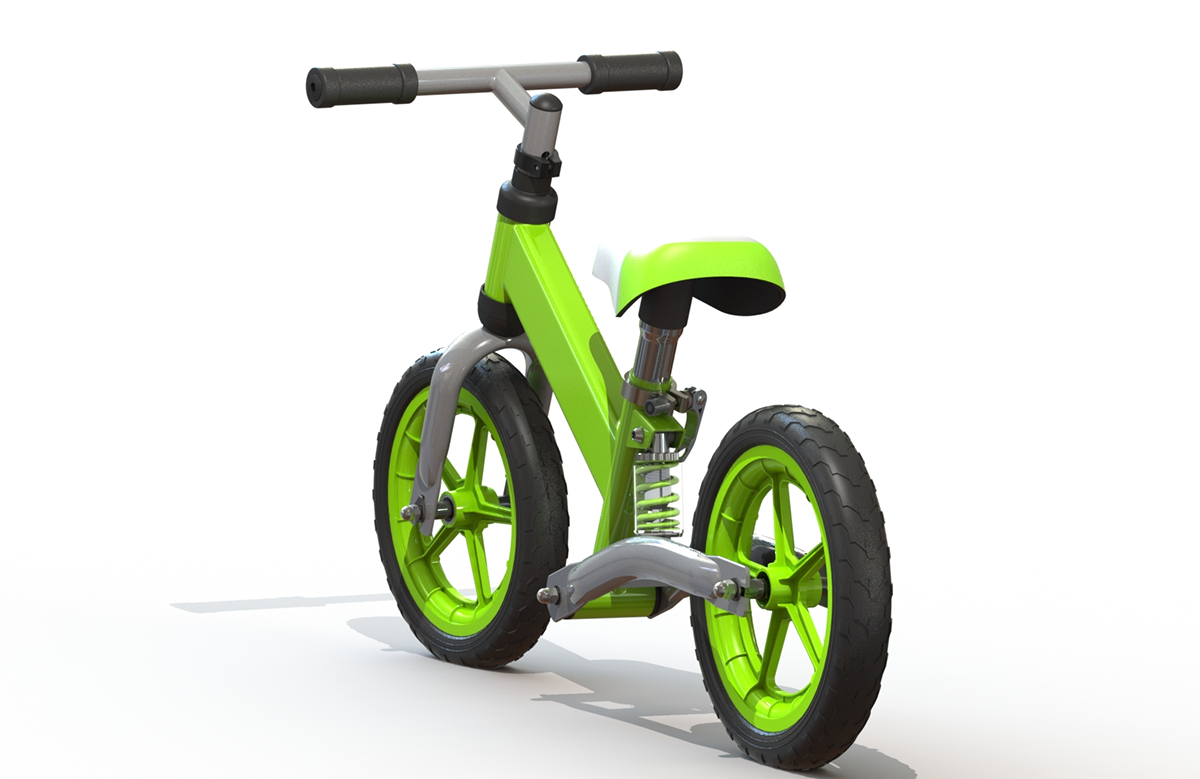 Children's Toys，Walker，spare parts，Model rendering，