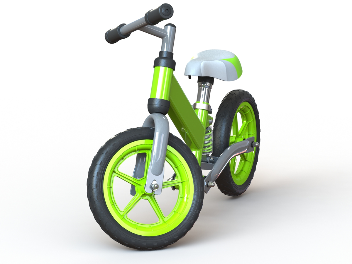 Children's Toys，Walker，spare parts，Model rendering，
