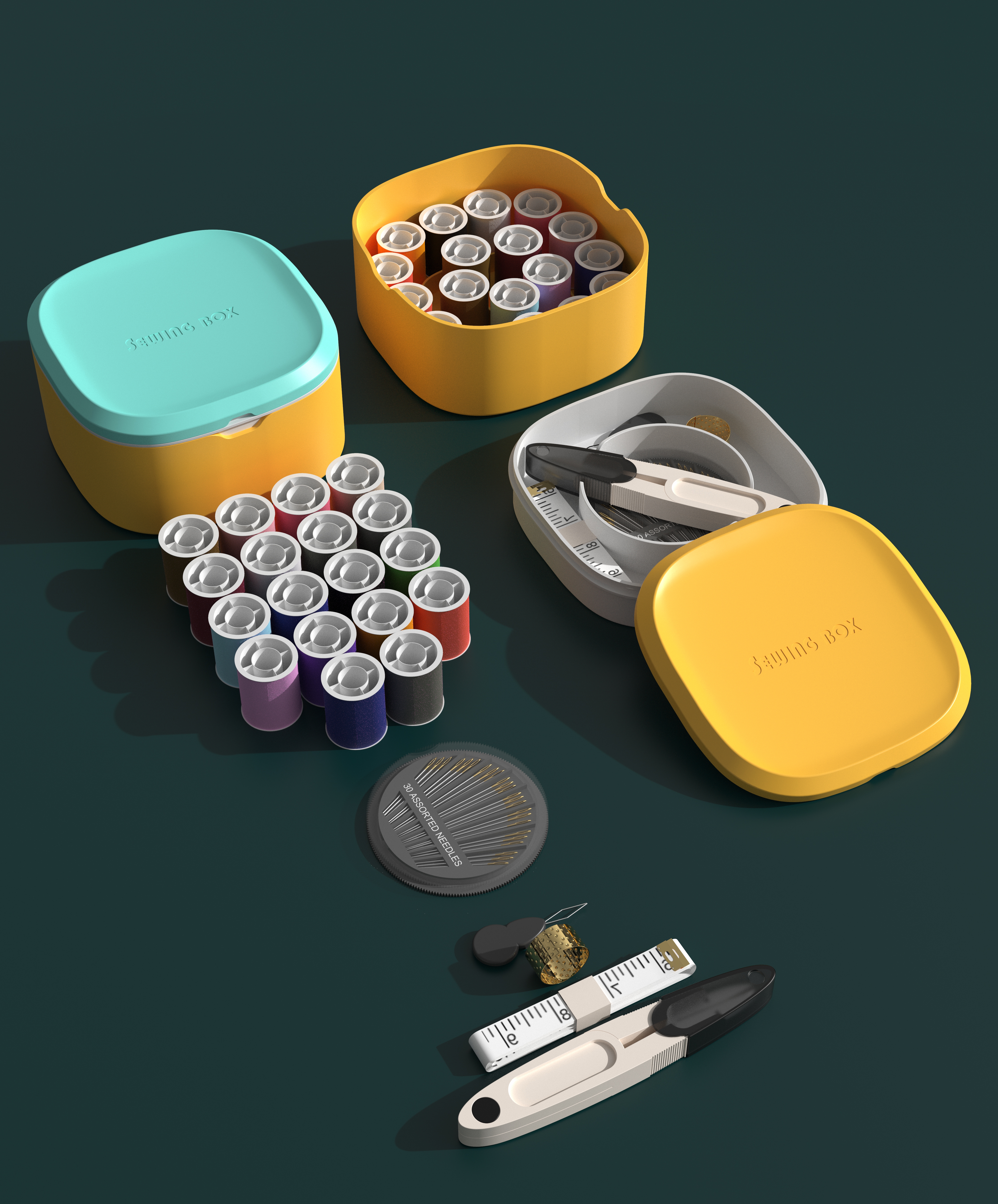 Sewing box, storage, household daily use，