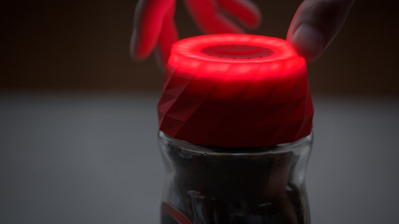 Nescafe，direct touch ，light，voice，3D printing，