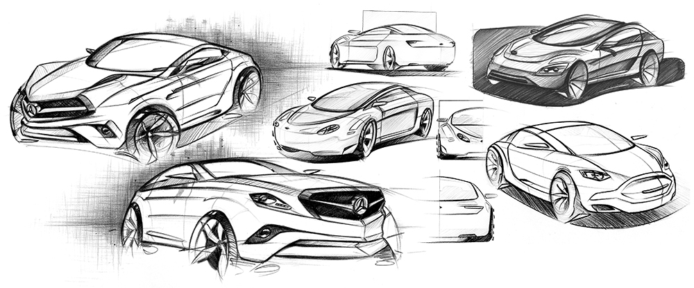 Sketch book，concept，Design draft，