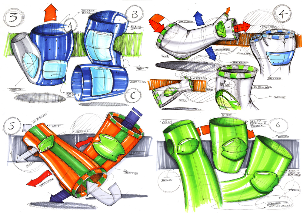 Sketch book，concept，Design draft，