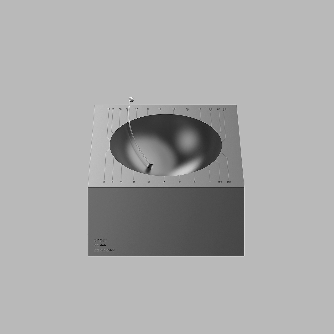 sun，track，Desktop clock，Creative design，