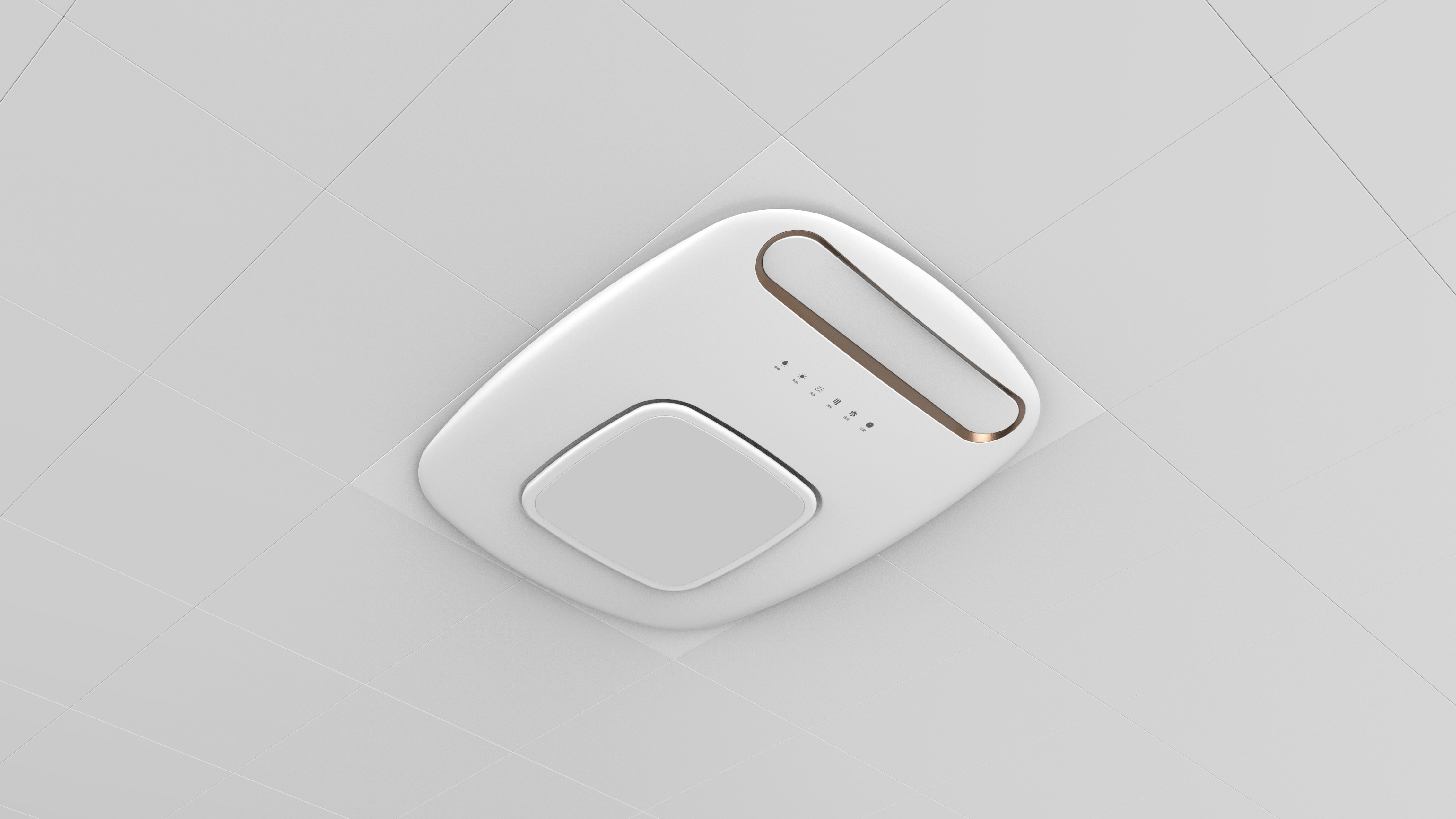 Yuba - kitchen cold air conditioning panel design，