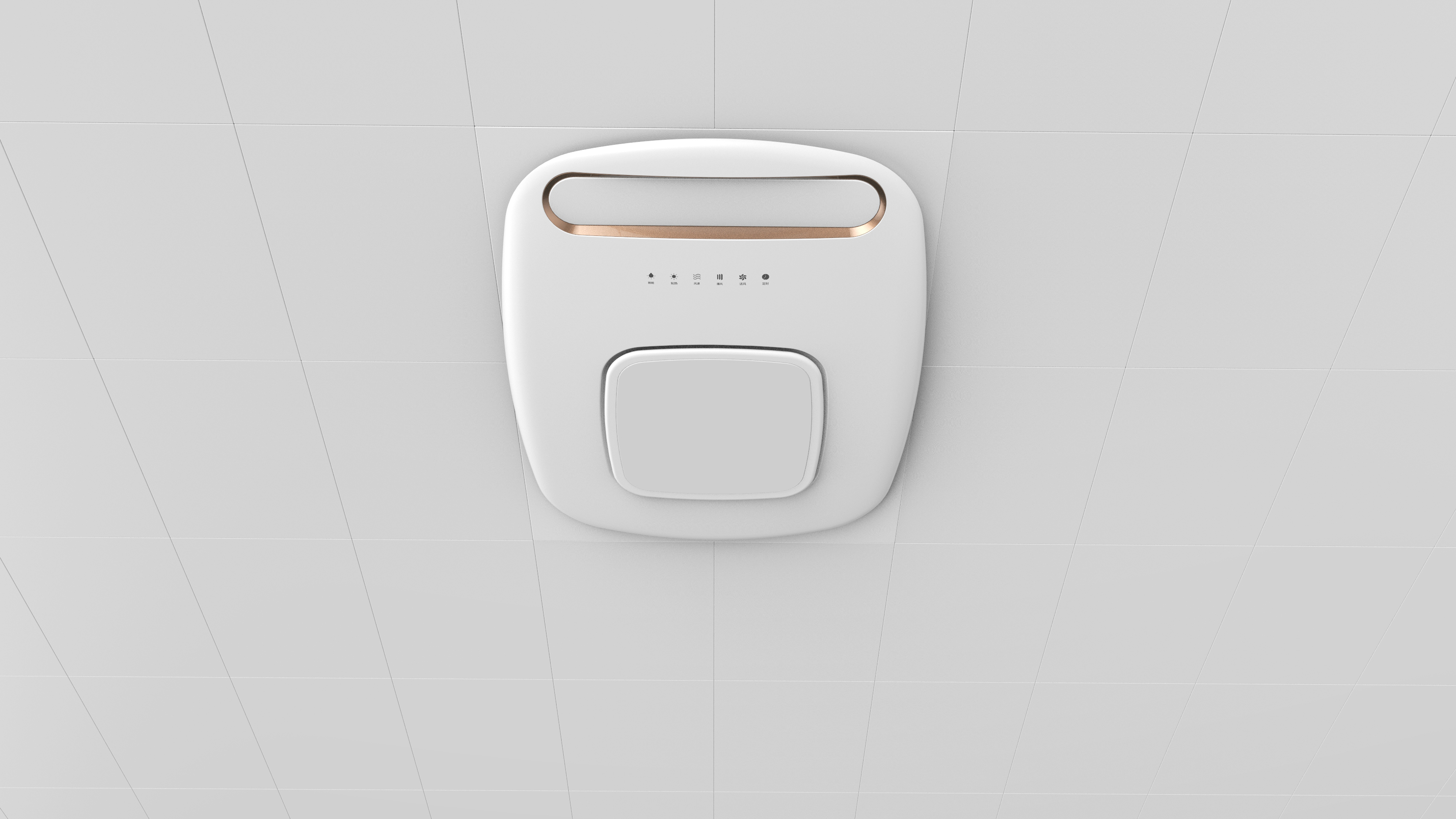 Yuba - kitchen cold air conditioning panel design，