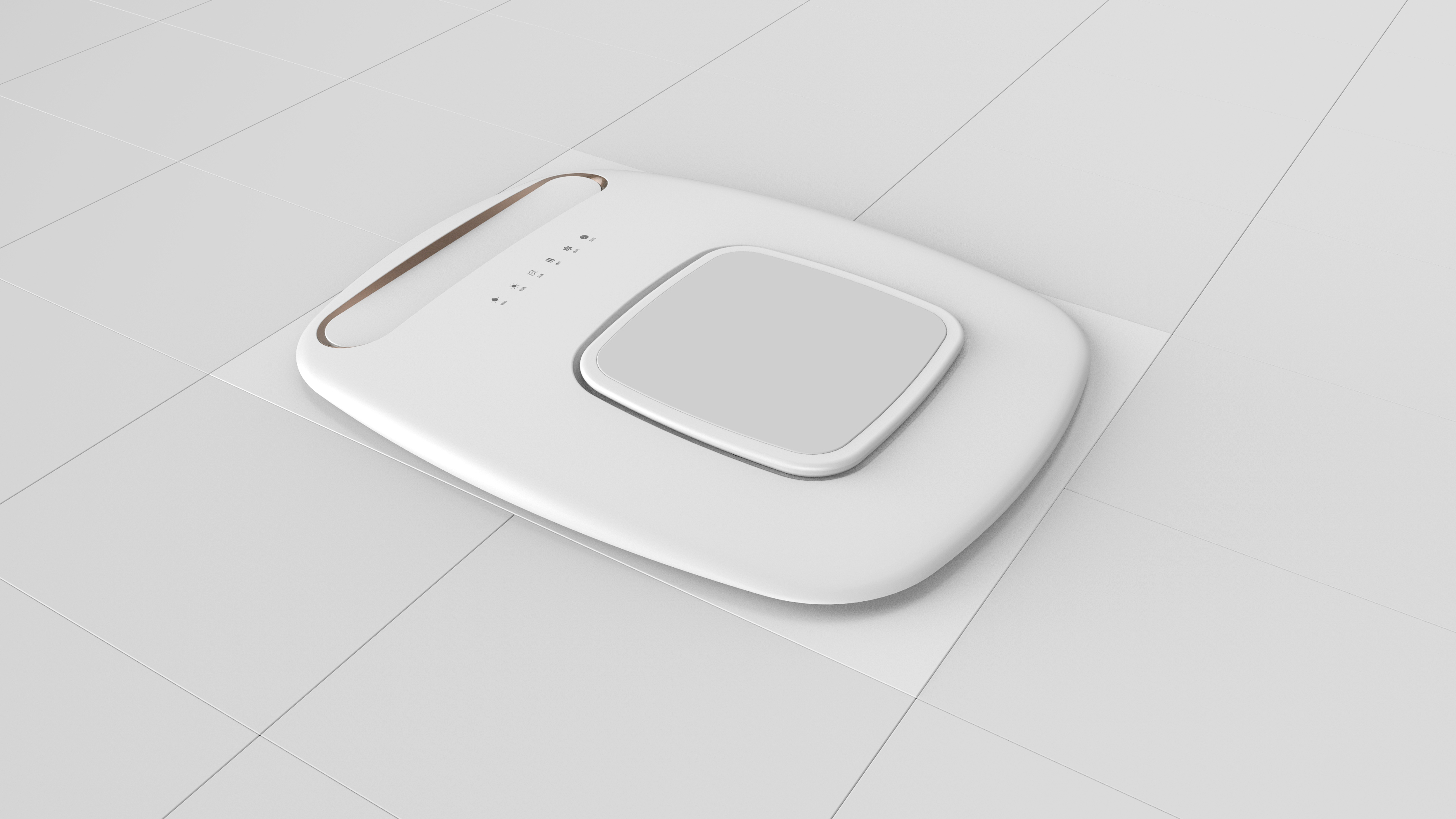 Yuba - kitchen cold air conditioning panel design，