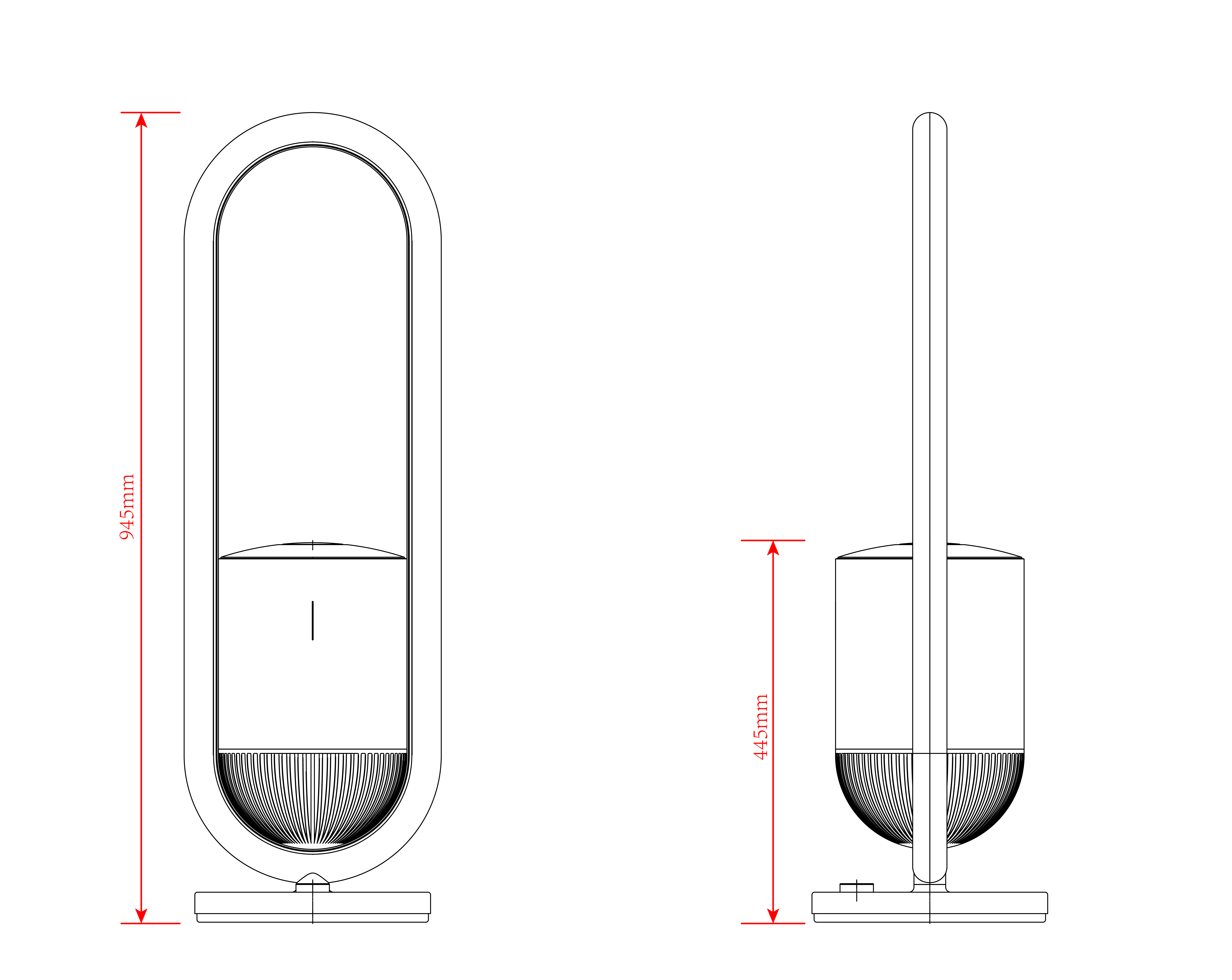 Vaneless fan design，Home appliance design，Creative design，conceptual design，Heater design，