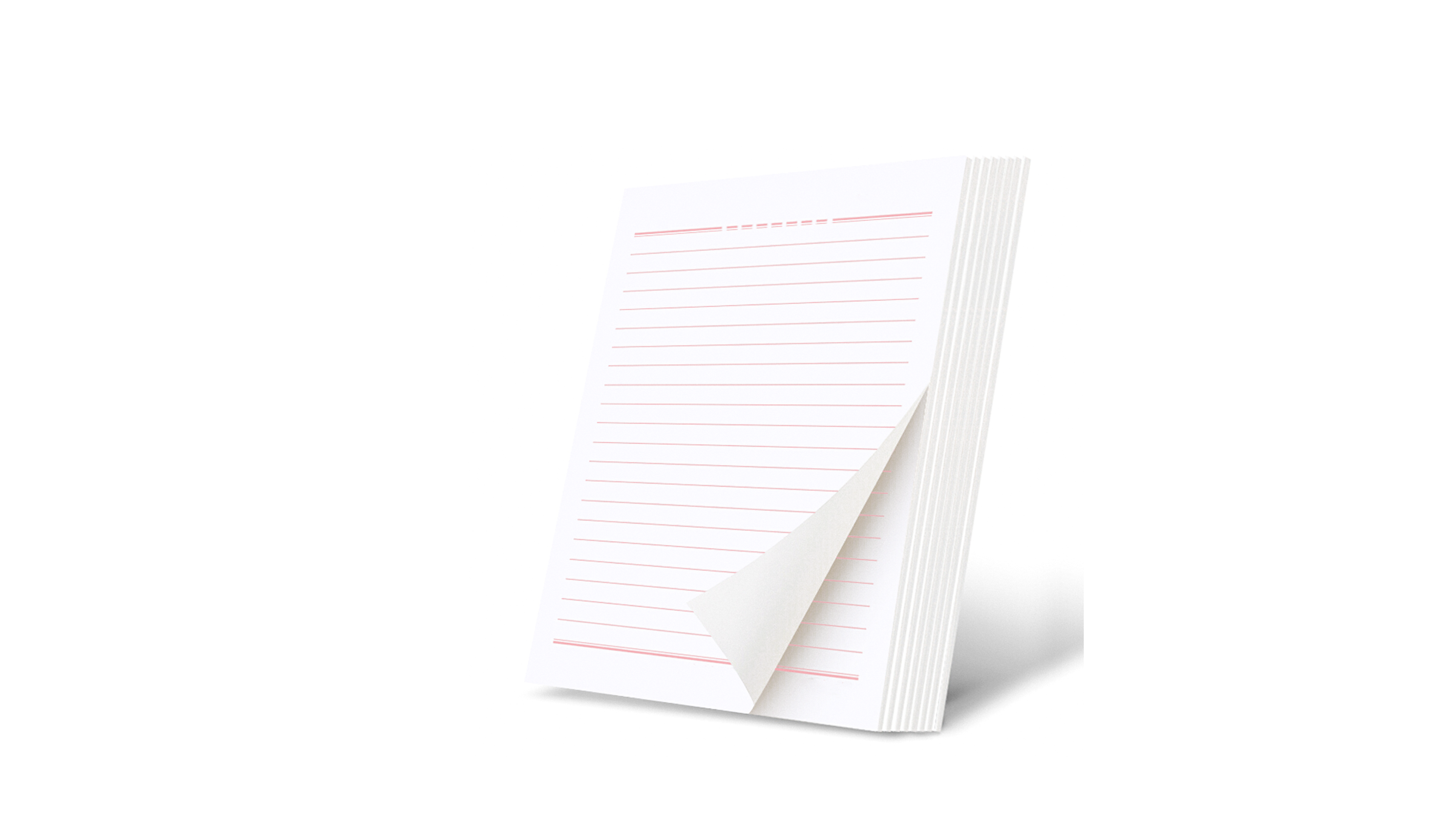 Redesign，Unconscious design，Title centered，Composition paper，Stationery，