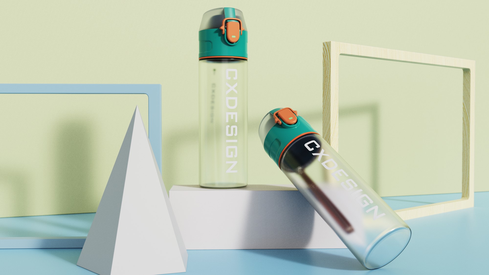 Water cup，motion，leisure time，novel，lovely，