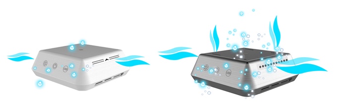 Low energy consumption，Intelligent electric appliance，Personal space，air cleaner，