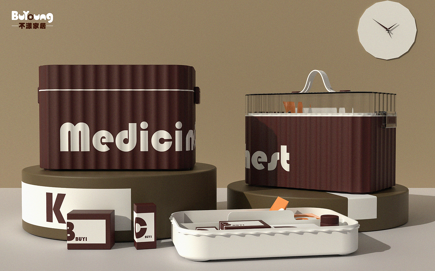 Medicine box, storage box，