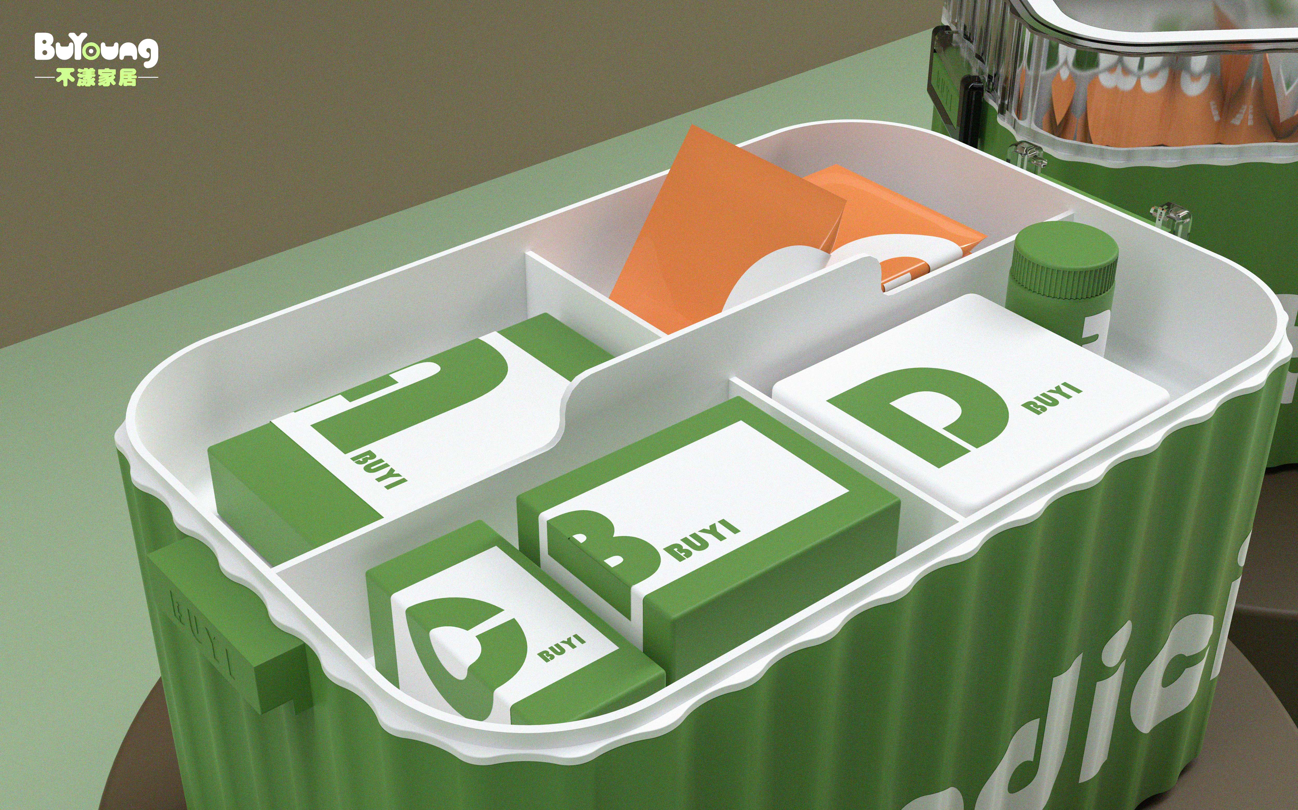 Medicine box, storage box，