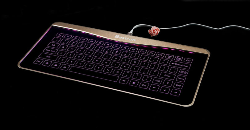 baston，transparent，Glass，waterproof，LED lamp，