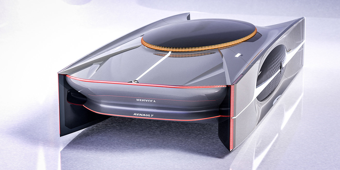 Travel，Renault - Backup，automobile，display，concept，future，