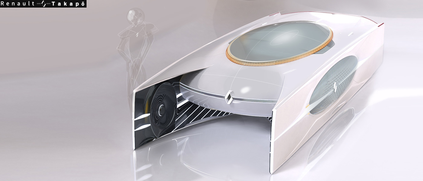 Travel，Renault - Backup，automobile，display，concept，future，