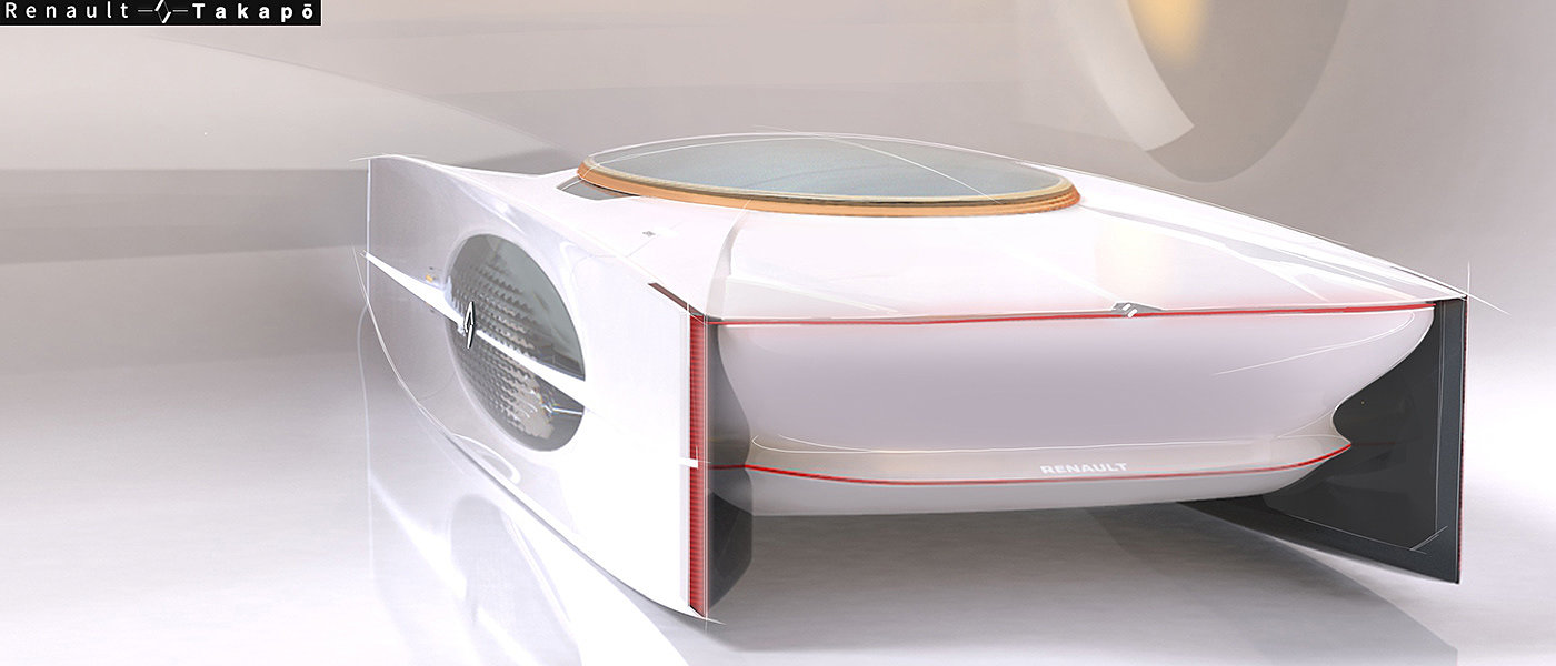 Travel，Renault - Backup，automobile，display，concept，future，