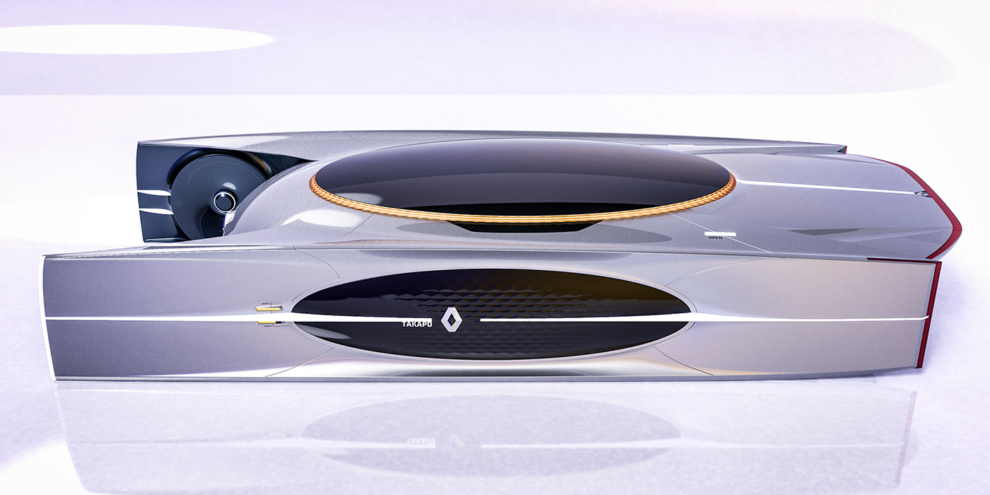 Travel，Renault - Backup，automobile，display，concept，future，