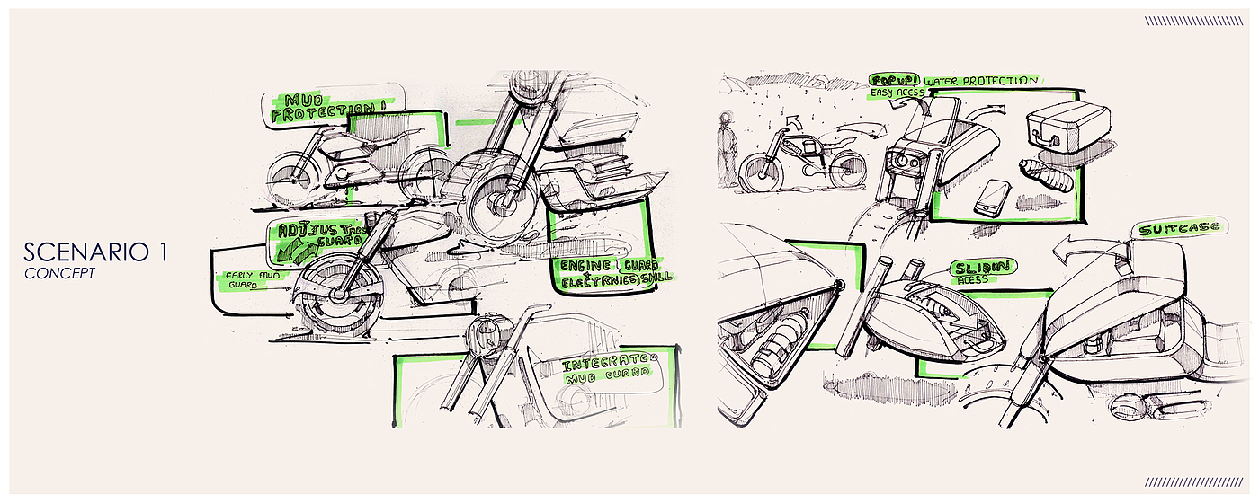 摩托车，概念设计，意大利贝纳利，中国钱江keeway，