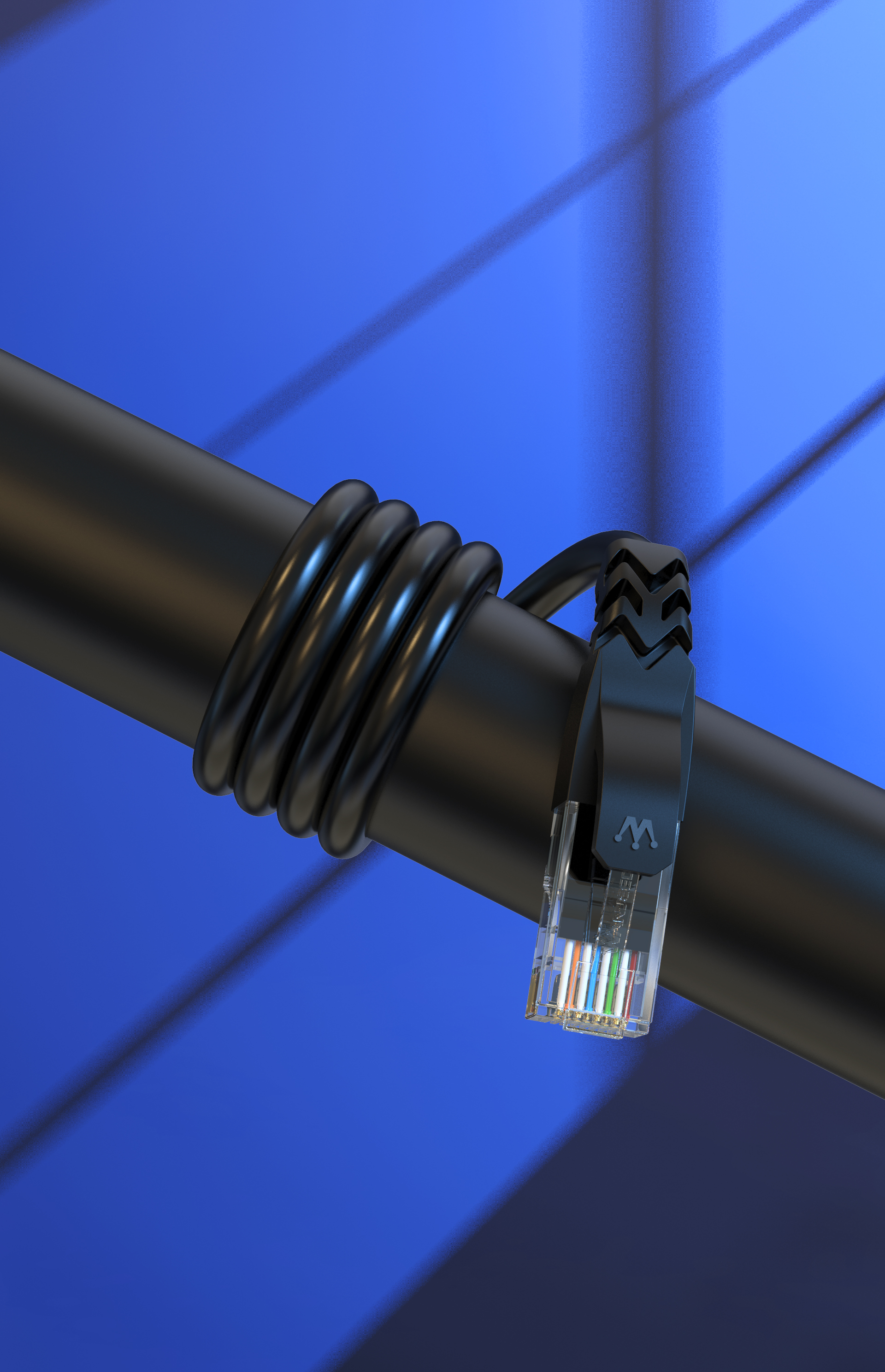 Network cable，Jumper，Render，keyshot，