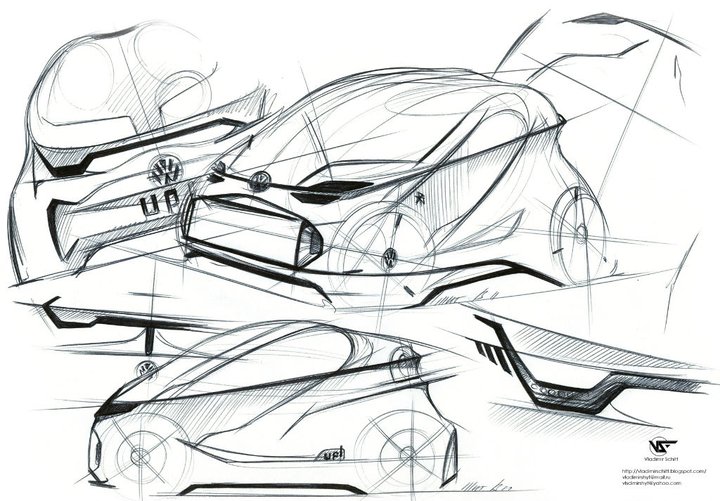 Hand drawn car，design sketch，sketch，